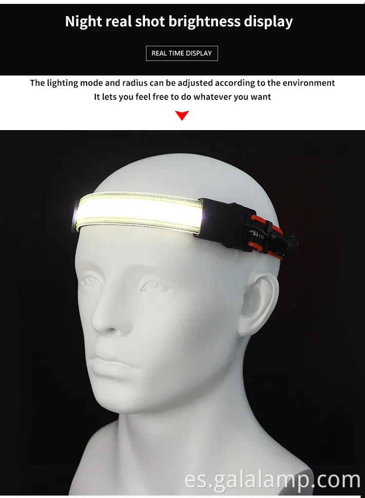 Faros LED recargables de impermeabilidad ultra para el uso al aire libre